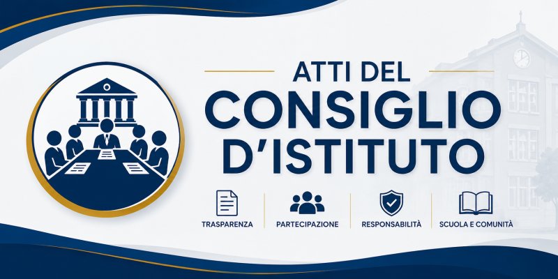ATTI DEL CONSIGLIO D'ISTITUTO